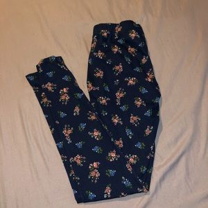 Floral leggings